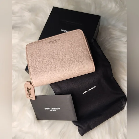 Saint Laurent Rive Gauche Compact Zippy Wallet